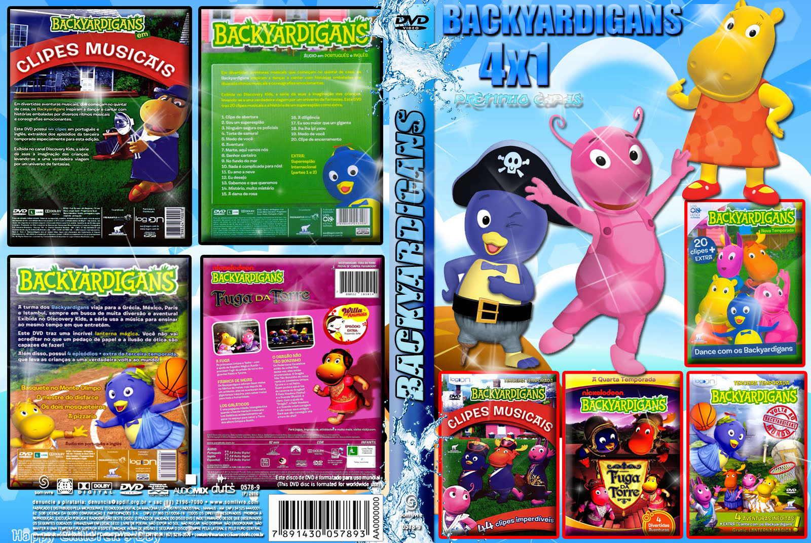 the backyardigans子供英語教材DVDdwe知育リスニング教育海外